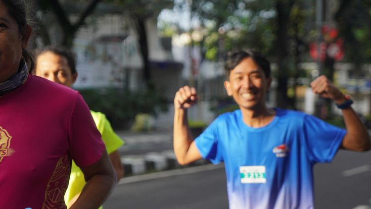 Race photo from KBP City Run 2024 Vibes