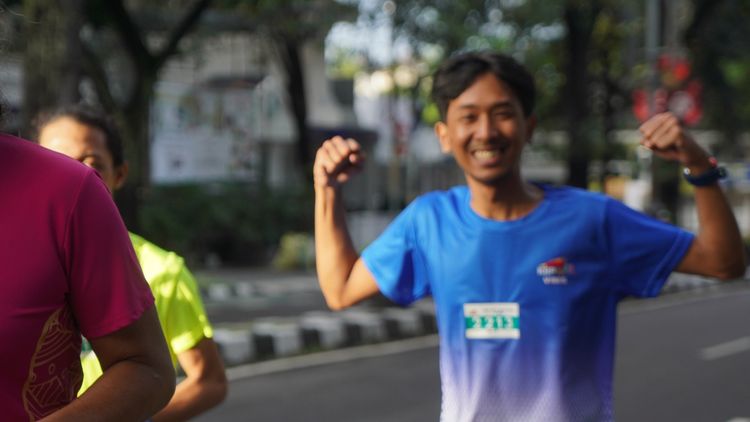 Race photo from KBP City Run 2024 Vibes