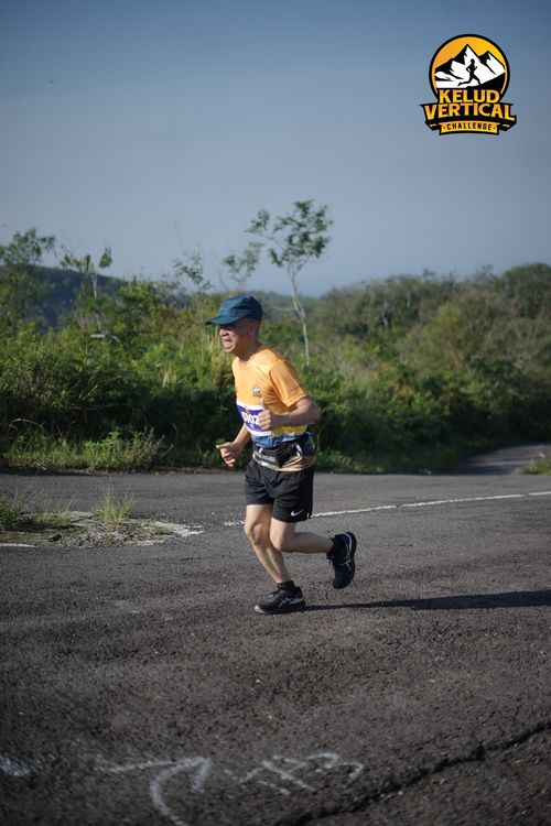 Race photo from Kelud Vertical Challenge 2024