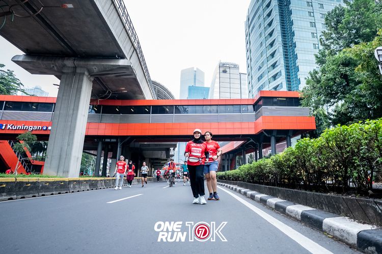 Race photo from ONE RUN 10K 2025