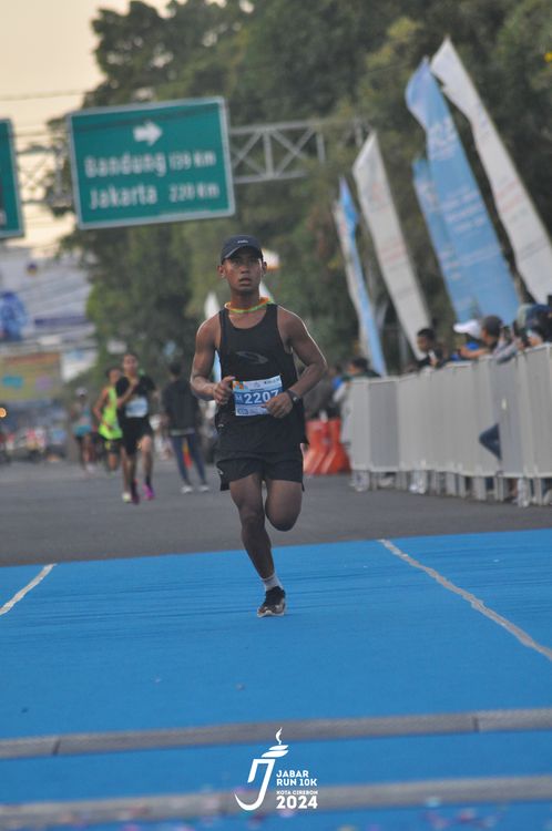 Race photo from Jabar Run 10K 2024