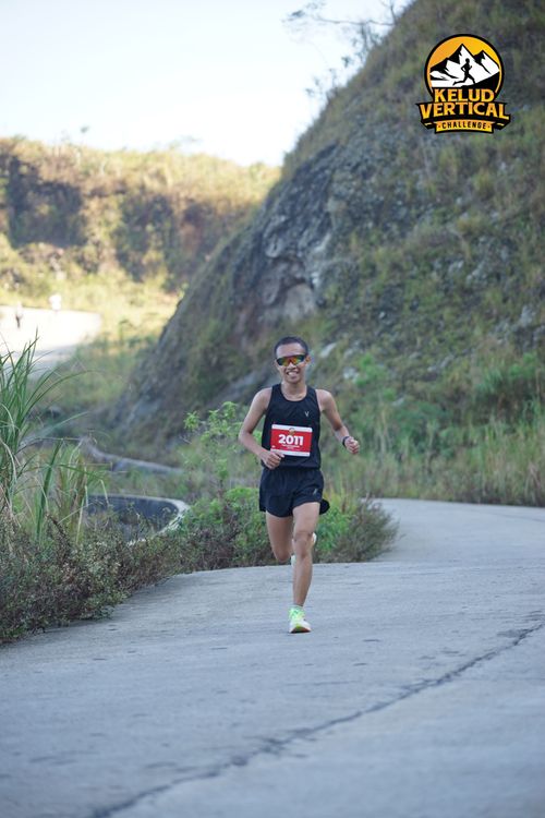 Race photo from Kelud Vertical Challenge 2024