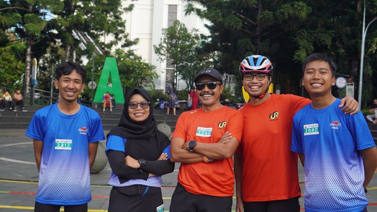 Race photo from KBP City Run 2024 Vibes