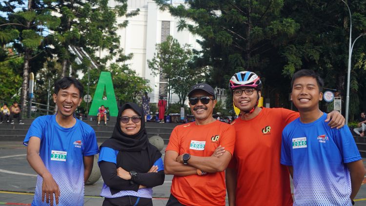 Race photo from KBP City Run 2024 Vibes
