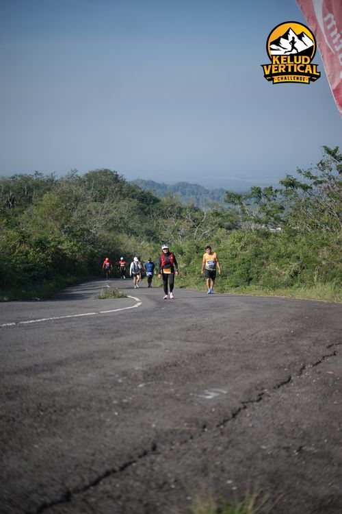 Race photo from Kelud Vertical Challenge 2024