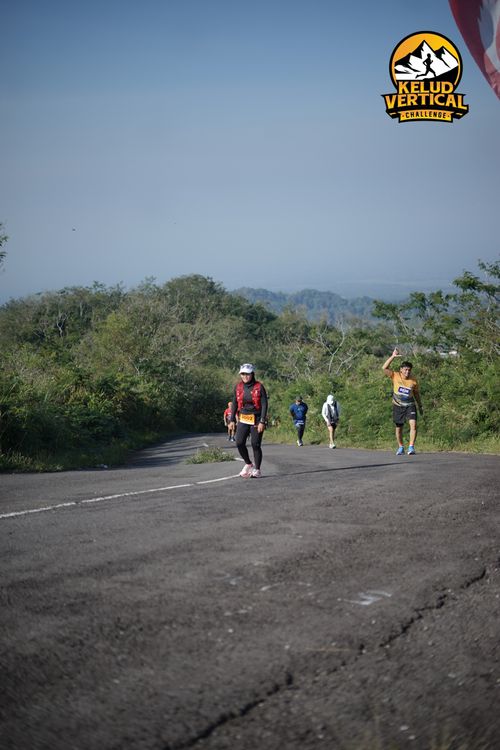 Race photo from Kelud Vertical Challenge 2024