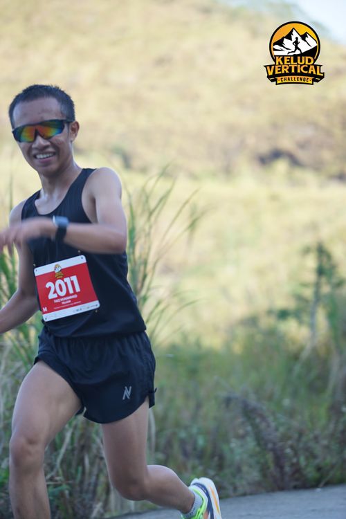Race photo from Kelud Vertical Challenge 2024