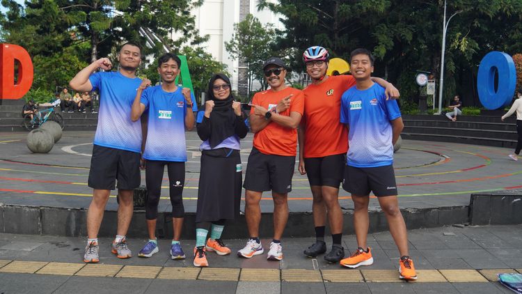 Race photo from KBP City Run 2024 Vibes