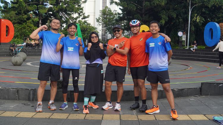 Race photo from KBP City Run 2024 Vibes