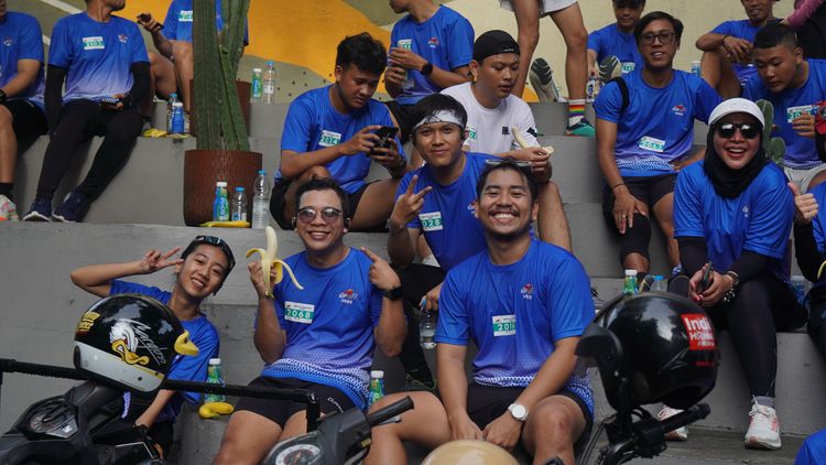 Race photo from KBP City Run 2024 Vibes