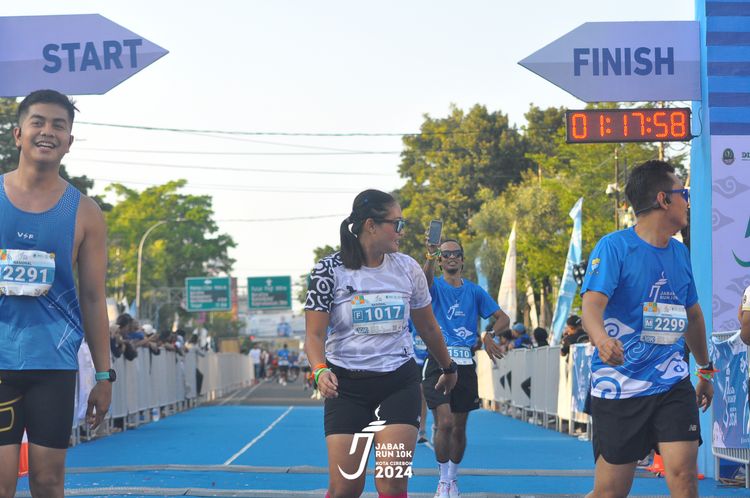 Race photo from Jabar Run 10K 2024