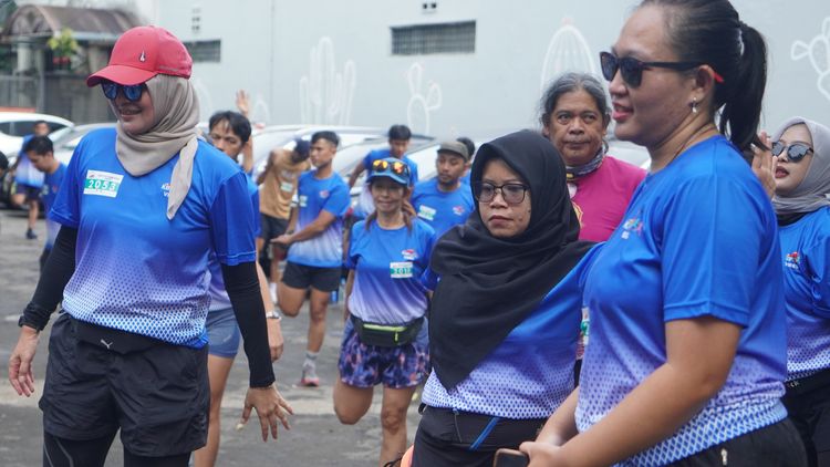 Race photo from KBP City Run 2024 Vibes