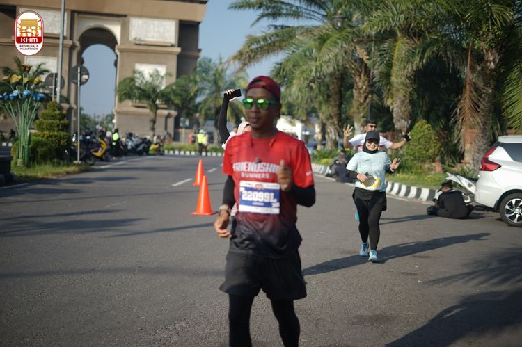 Race photo from Kediri Half Marathon 2024