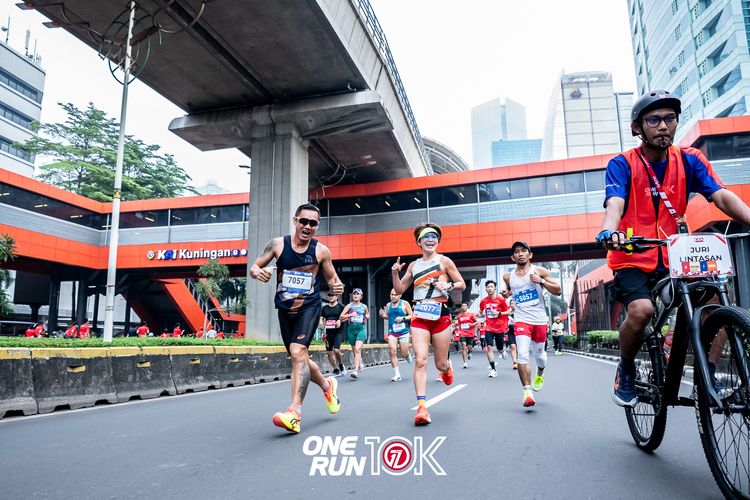 Race photo from ONE RUN 10K 2025