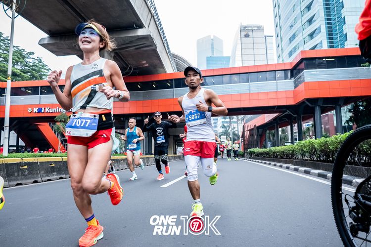 Race photo from ONE RUN 10K 2025