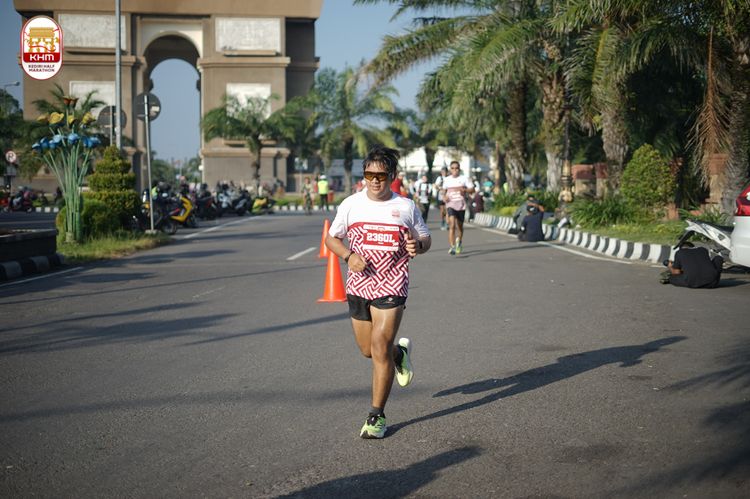 Race photo from Kediri Half Marathon 2024