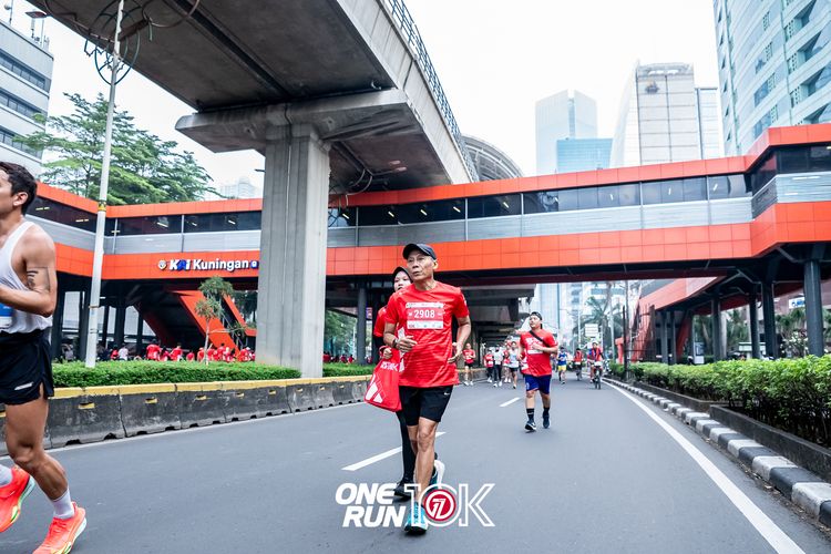 Race photo from ONE RUN 10K 2025