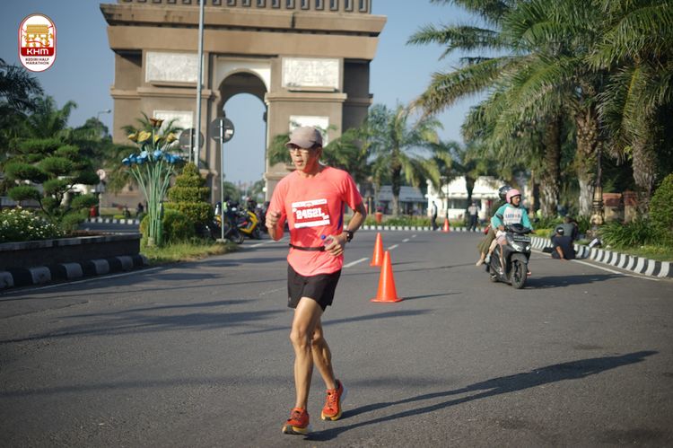Race photo from Kediri Half Marathon 2024