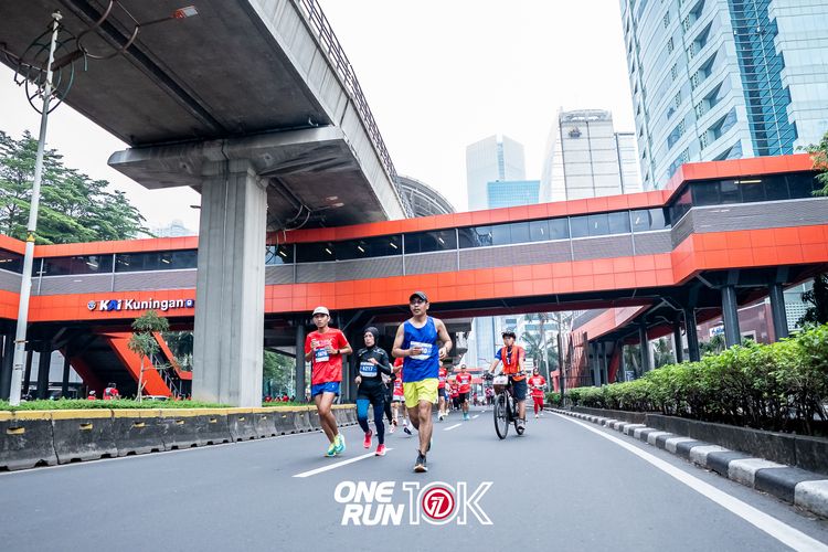 Race photo from ONE RUN 10K 2025