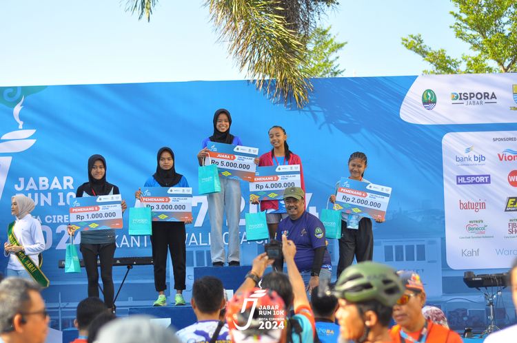Race photo from Jabar Run 10K 2024