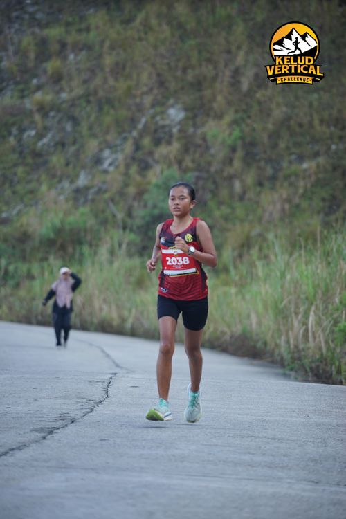 Race photo from Kelud Vertical Challenge 2024