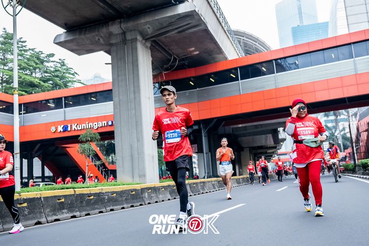 Race photo from ONE RUN 10K 2025