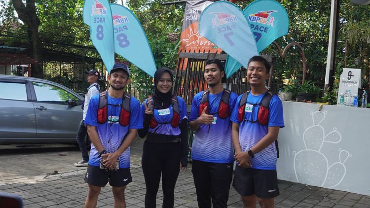 Race photo from KBP City Run 2024 Vibes