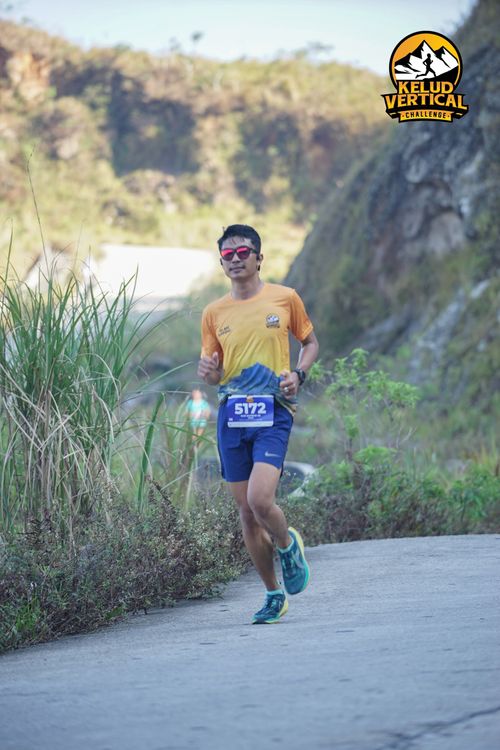 Race photo from Kelud Vertical Challenge 2024