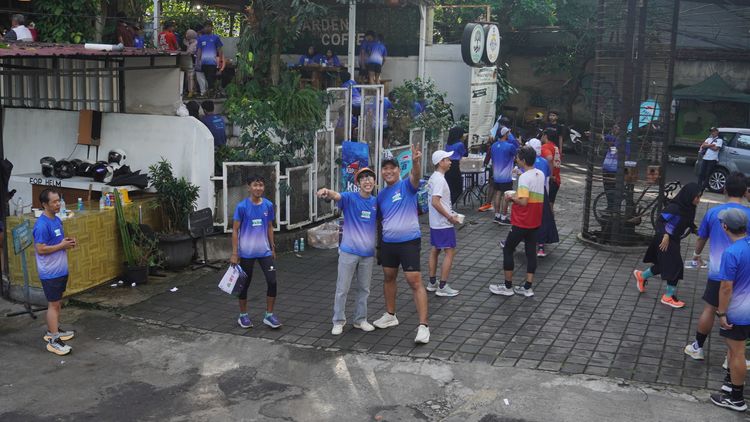 Race photo from KBP City Run 2024 Vibes