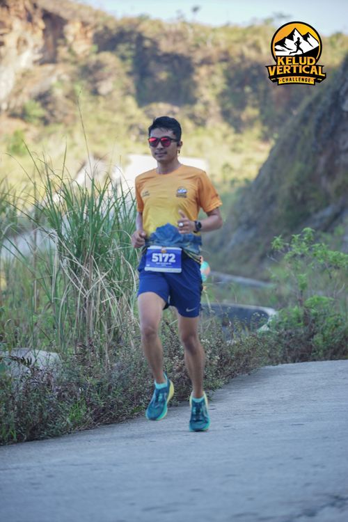 Race photo from Kelud Vertical Challenge 2024