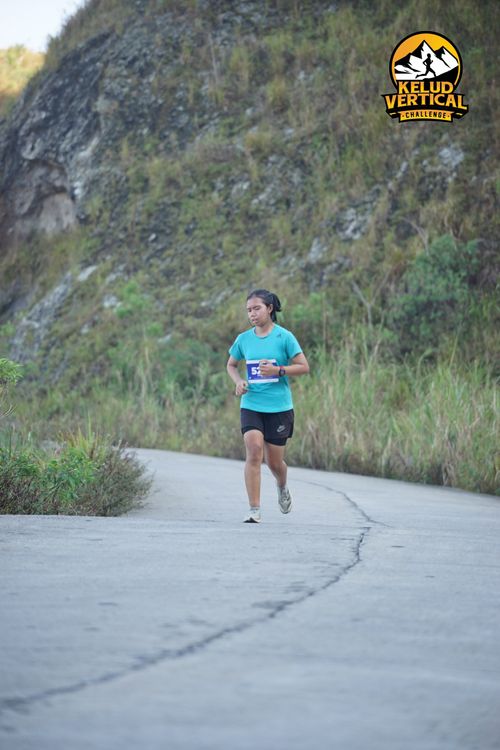 Race photo from Kelud Vertical Challenge 2024