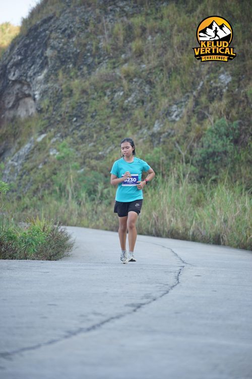Race photo from Kelud Vertical Challenge 2024