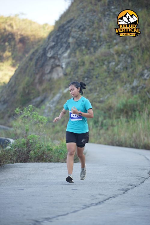 Race photo from Kelud Vertical Challenge 2024