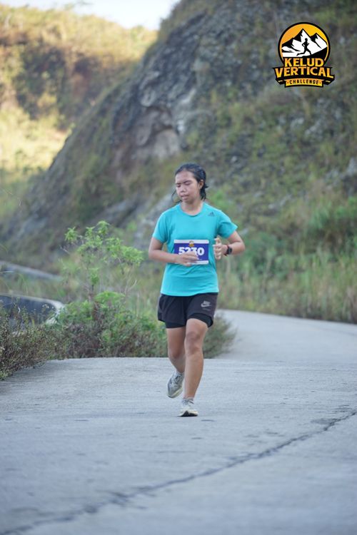 Race photo from Kelud Vertical Challenge 2024