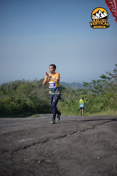 Race photo from Kelud Vertical Challenge 2024