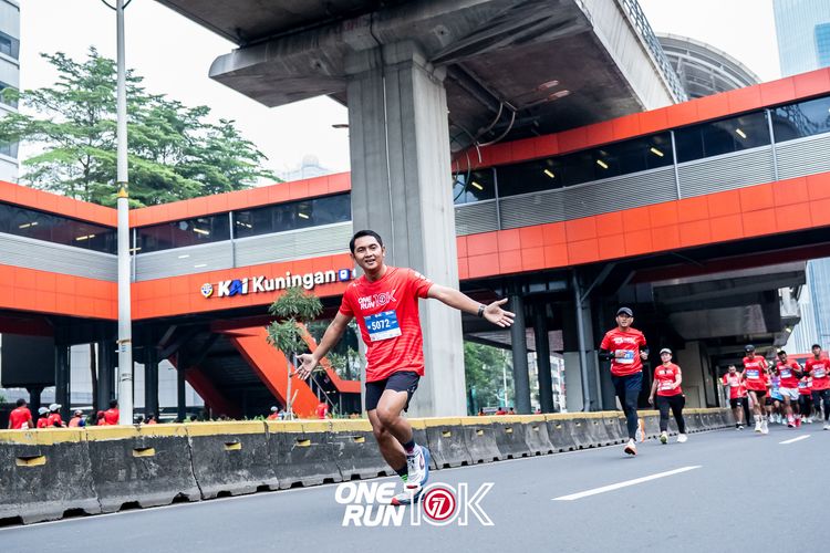Race photo from ONE RUN 10K 2025