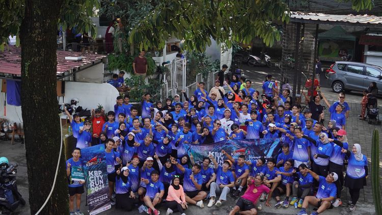 Race photo from KBP City Run 2024 Vibes