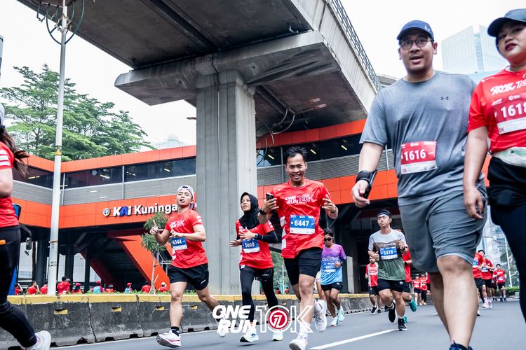 Race photo from ONE RUN 10K 2025