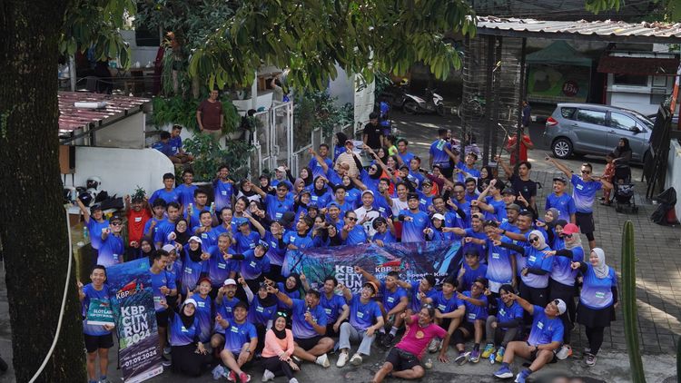 Race photo from KBP City Run 2024 Vibes