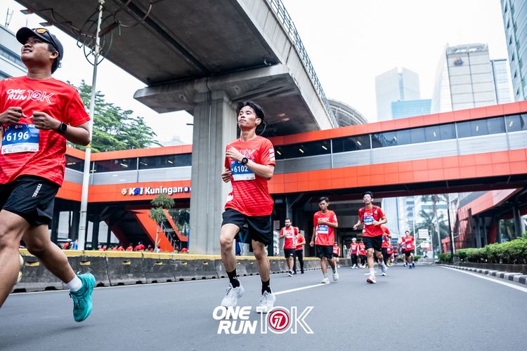 Race photo from ONE RUN 10K 2025