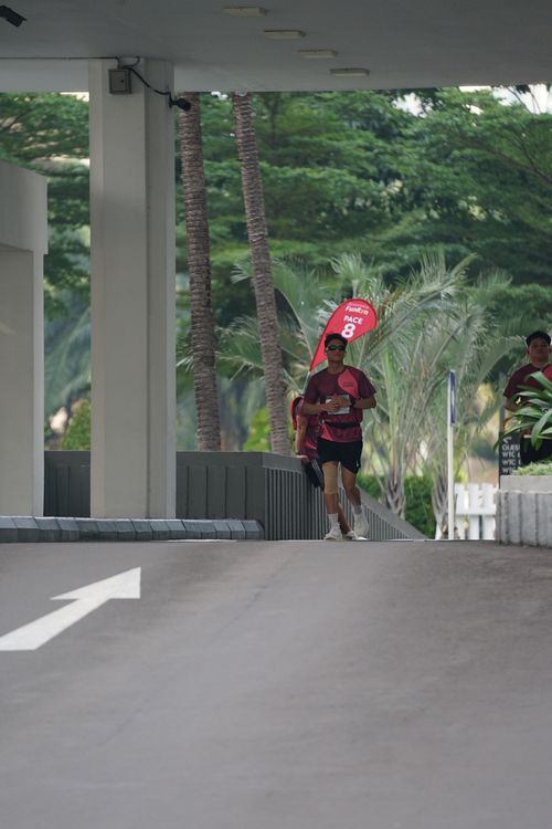 Race photo from Assurance Fun Run 2024
