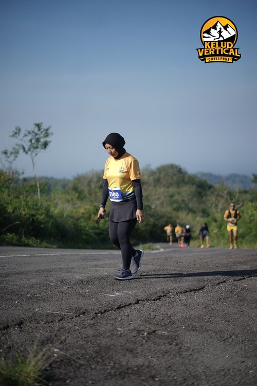 Race photo from Kelud Vertical Challenge 2024