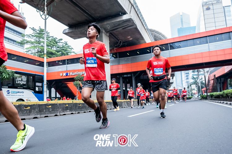 Race photo from ONE RUN 10K 2025