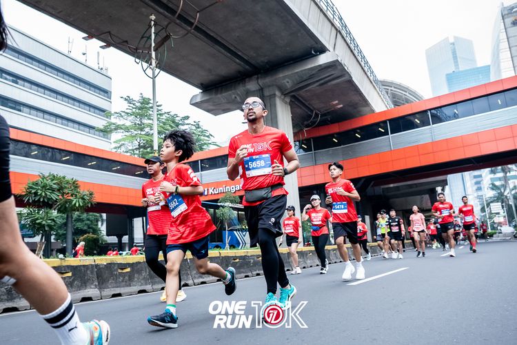 Race photo from ONE RUN 10K 2025