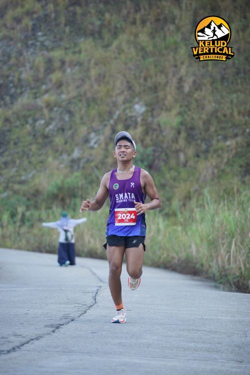 Race photo from Kelud Vertical Challenge 2024