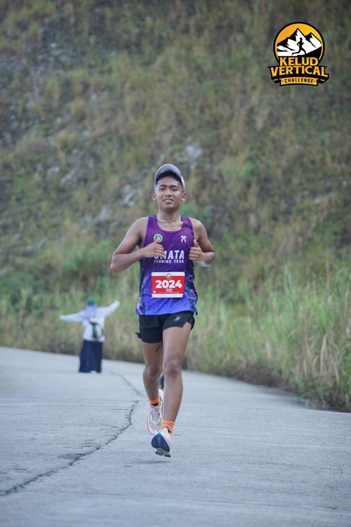 Race photo from Kelud Vertical Challenge 2024