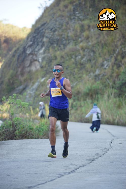 Race photo from Kelud Vertical Challenge 2024