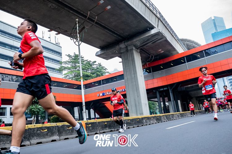Race photo from ONE RUN 10K 2025
