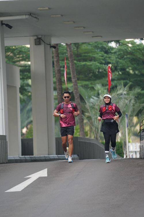 Race photo from Assurance Fun Run 2024