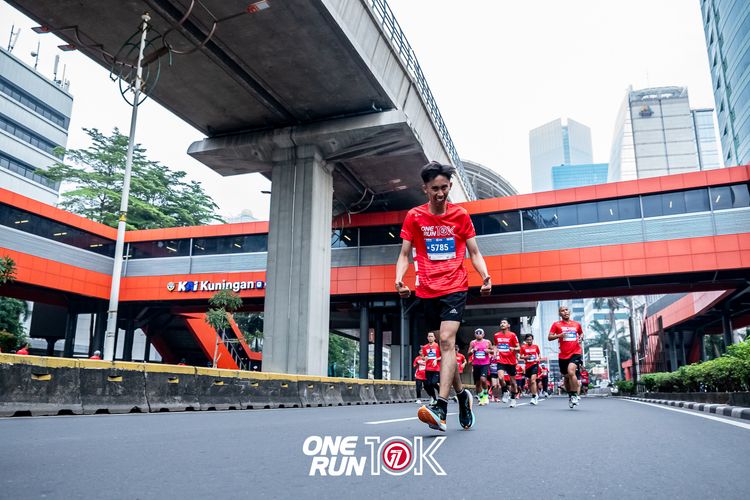 Race photo from ONE RUN 10K 2025
